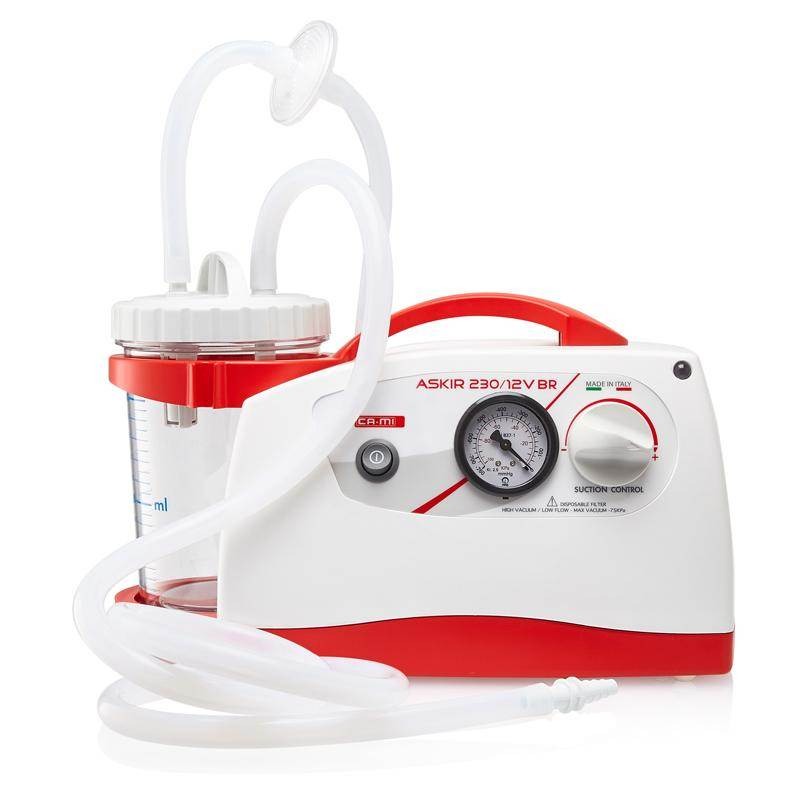 Surgical Suction Askir 230 with battery backup 12V