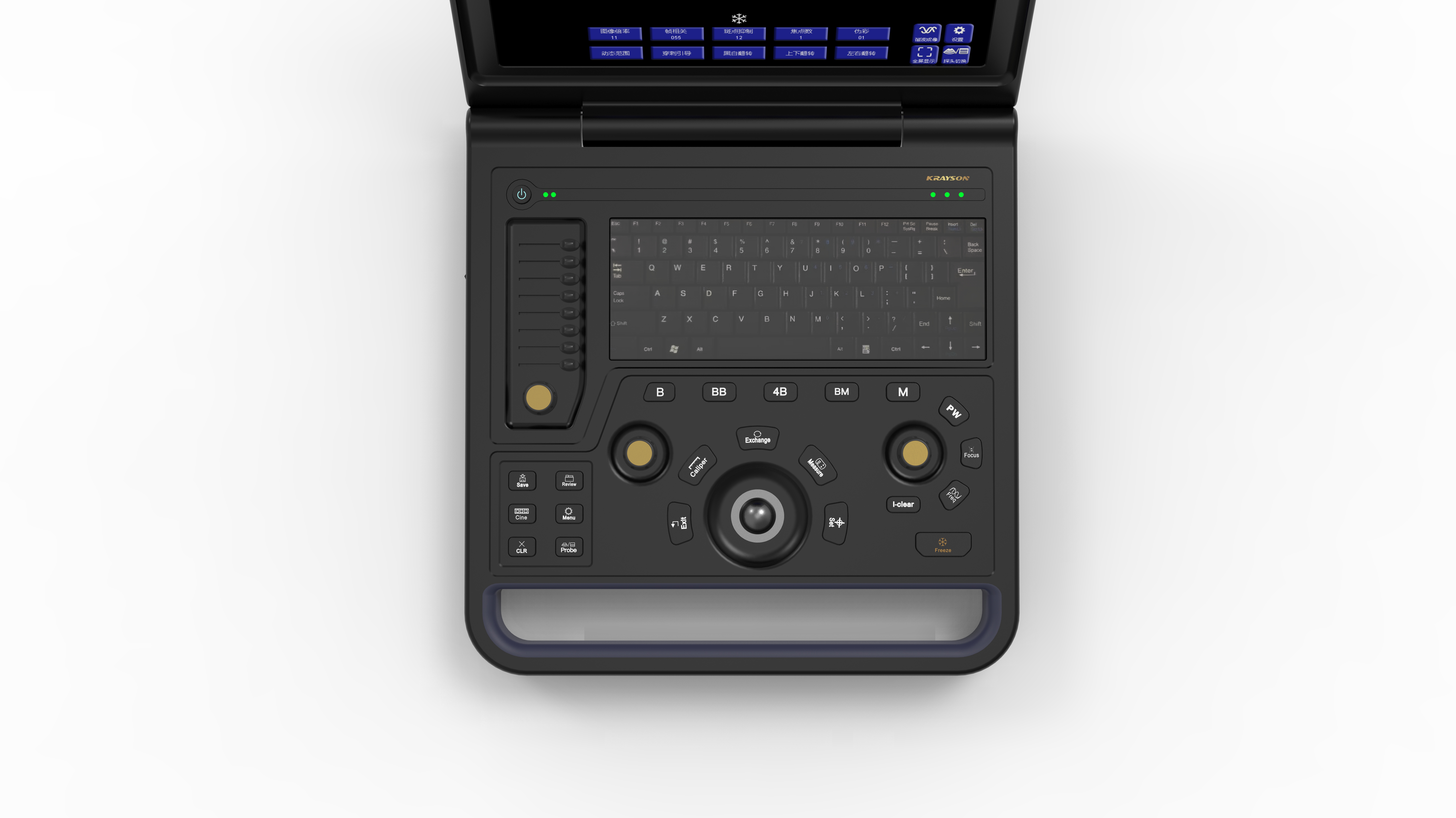 K9 PRO B/W unit with Doppler and Convex Probe