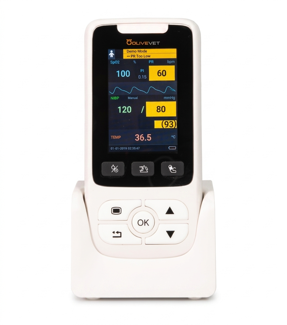 Olivevet VET-VM30 Veterinary Monitor
