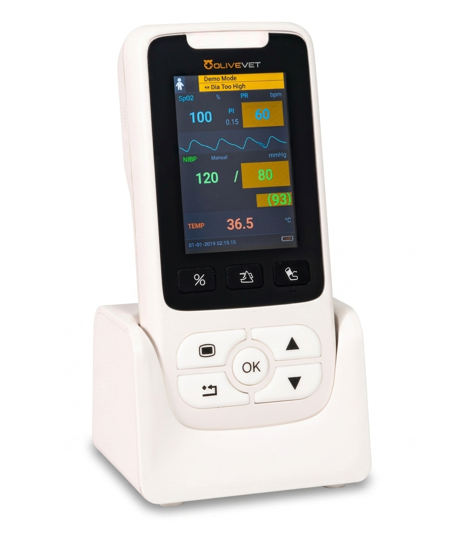Olivevet VET-VM30 Veterinary Monitor
